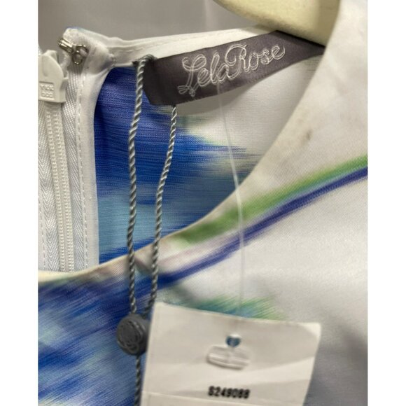 Lela Rose $1890 Julia Floral Sleeveless Maxi Dress NWT Size XL 14 - Picture 7 of 11